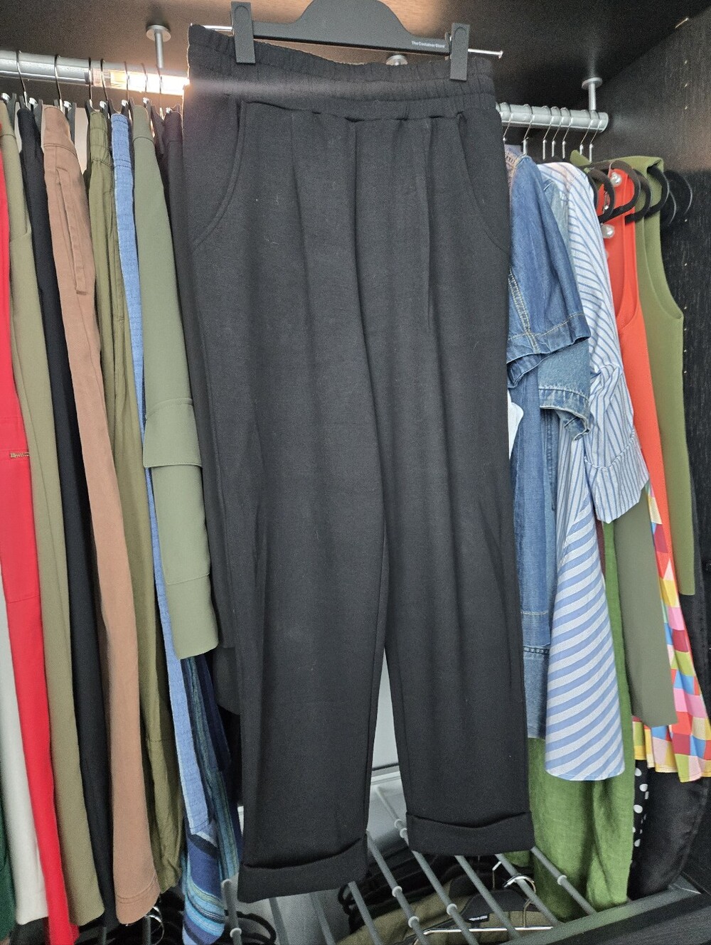 Varley Black Relaxed Jogger Pants